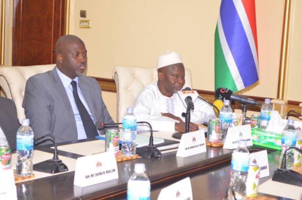 Après avoir prêté serment, les mots du désormais Vice-Président de la Gambie (IMAGES EXCLUSIVES DAKARPOSTE)