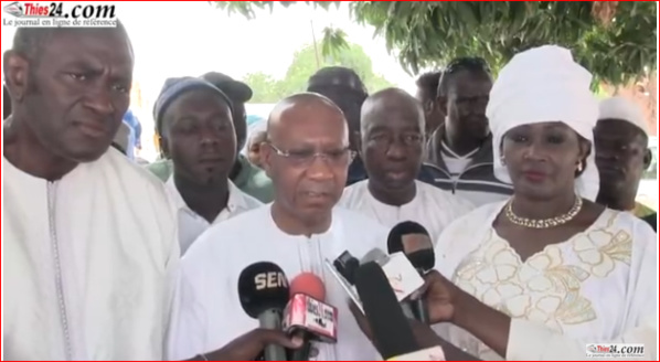 Présidentielle-2019 : Hadjibou Soumaré chez le Khalife de Ndiassane Présidentielle-2019 : Hadjibou Soumaré chez le Khalife de Ndiassane