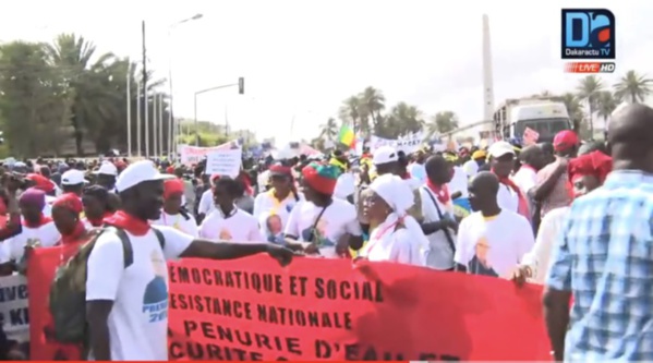 [LIVE- 13 Juillet 2018] suivez en direct la marche pacifique de l’opposition sénégalaise à Dakar