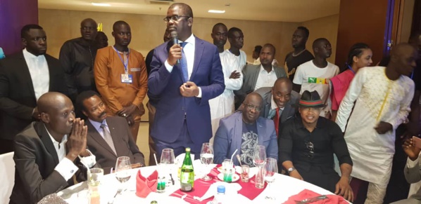 L'allocution de Diene Marcel Diagne