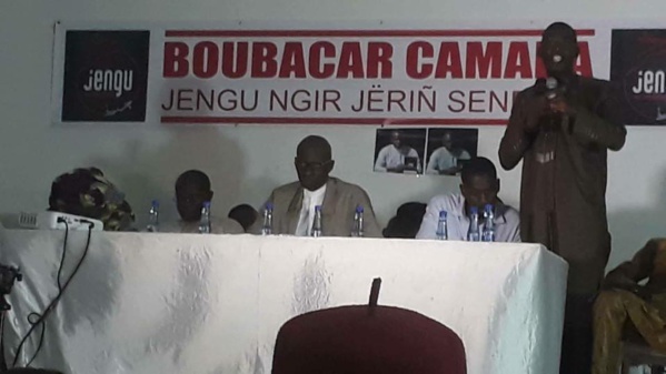 Candidat déclaré à la Présidentielle, Boubacar Camara incapable de remplir... le petit foyer de Grand Yoff  Candidat déclaré à la Présidentielle, Boubacar Camara incapable de remplir... le petit foyer de Grand Yoff