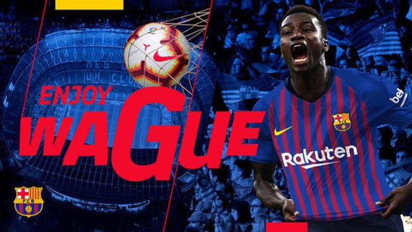 Officiel : Moussa Wagué rejoint le FC Barcelone Officiel : Moussa Wagué rejoint le FC Barcelone