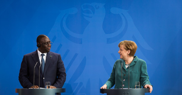 Angela Merkel à Dakar Angela Merkel à Dakar