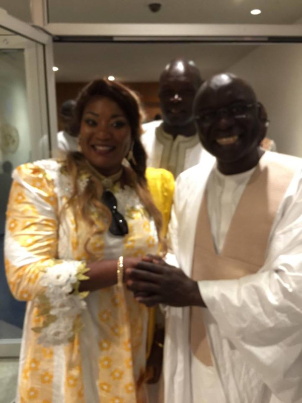 Rencontre entre Francoise Helene Gaye et Idrissa Seck aux USA