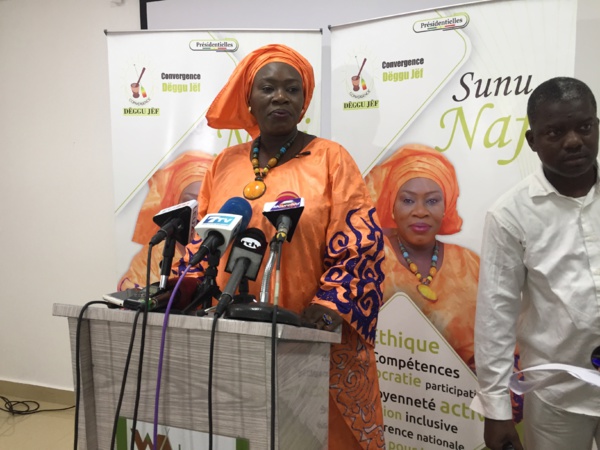 Présidentielle 2019: Nafissatou Wade, la 1ère femme candidate pour affronter Macky Présidentielle 2019: Nafissatou Wade, la 1ère femme candidate pour affronter Macky