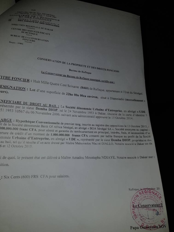 Diop Sy, l’homme à abattre pour les populations de Diamniadio et Bargny