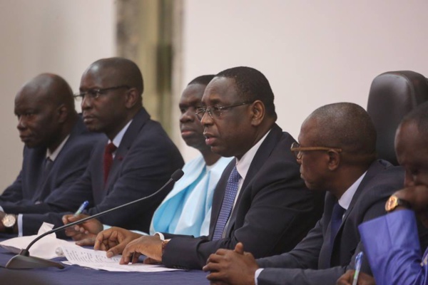 Presidentielle 2019: Macky Sall rencontre ses alliés au CICAD Presidentielle 2019: Macky Sall rencontre ses alliés au CICAD