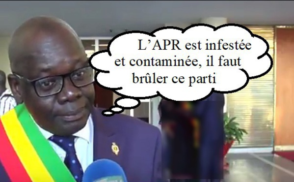 Ça chauffe ! Ce responsable de l’APR veut brûler…l’APR Ça chauffe ! Ce responsable de l’APR veut brûler…l’APR