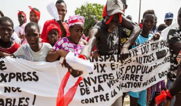 Contre les travaux du Train express régional: Les habitants de la cité Iba Ndiaye Diadji de Zac Mbao sont en rogne
