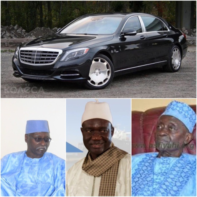SERIGNE DJAMIL SY MANSOUR HONORE SES PÈRES : Une Mercedes S600 Maybach offerte à Serigne Mbaye Sy Mansour, une S420 à Serigne Sidy Ahmed Sy Babacar SERIGNE DJAMIL SY MANSOUR HONORE SES PÈRES : Une Mercedes S600 Maybach offerte à Serigne Mbaye Sy Mansour, une S420 à Serigne Sidy Ahmed Sy Babacar