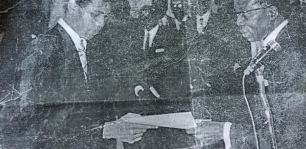 La photo de naissance du mythe Bruno Diatta