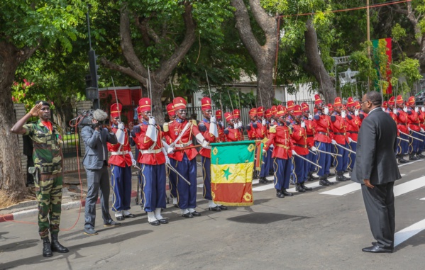 Les images de la levée du corps de feu Bruno Diatta