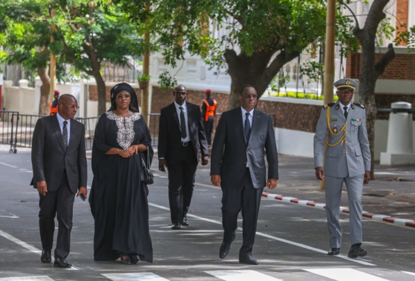 Les images de la levée du corps de feu Bruno Diatta Les images de la levée du corps de feu Bruno Diatta