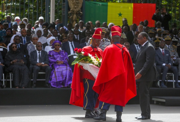 Les images de la levée du corps de feu Bruno Diatta Les images de la levée du corps de feu Bruno Diatta