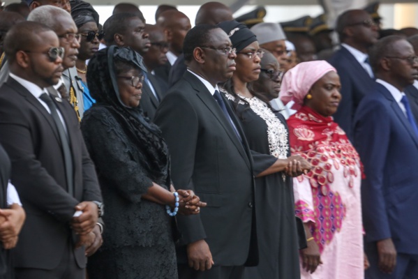 Suite images levée du corps du ministre , Bruno Diatta chef de protocole du Président Suite images levée du corps du ministre , Bruno Diatta chef de protocole du Président