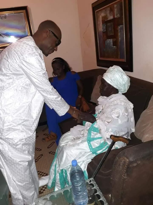 Barthélémy Dias s'est rendu chez la maman de Khalifa Sall Barthélémy Dias s'est rendu chez la maman de Khalifa Sall