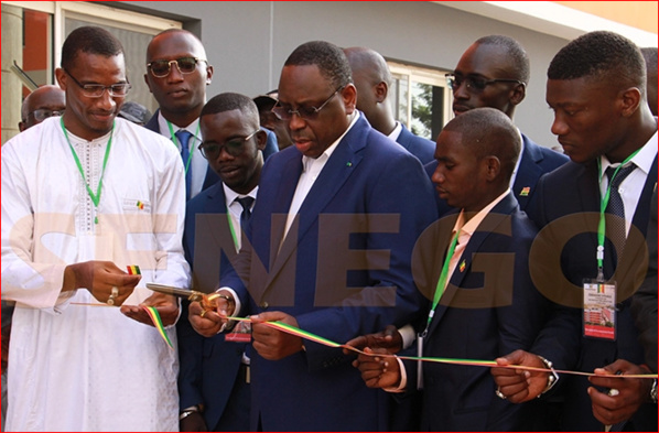 Inauguration de six nouveaux pavillons à l’Ucad par Macky Sall. Regardez