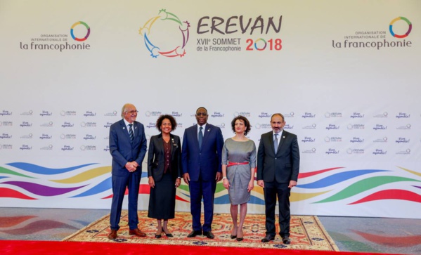 Ouverture du XVIIe Sommet de la Francophonie ce matin à Erevan (IMAGES)