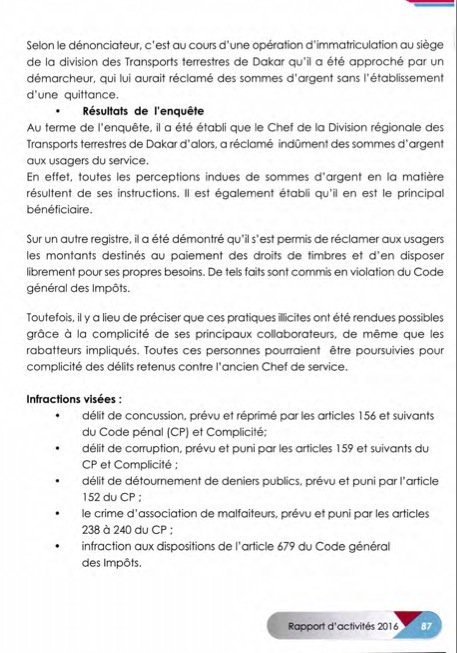 Rapport de l'Ofnac : Quatre dossiers transmis au procureur Rapport de l'Ofnac : Quatre dossiers transmis au procureur