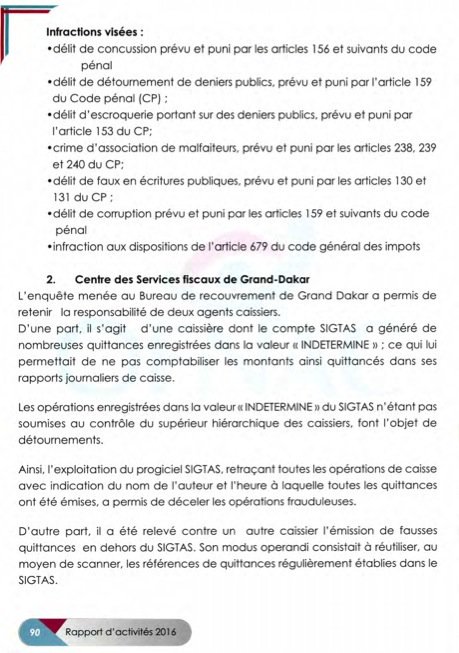 Rapport de l'Ofnac : Quatre dossiers transmis au procureur