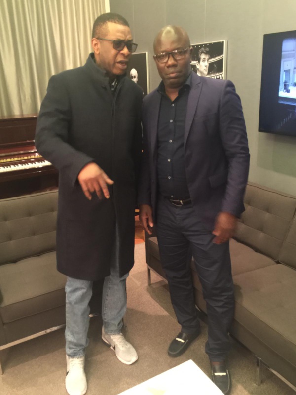 Youssou Ndour et Ameth Aïdara se retrouvent à New York- Coïncidence ou Rv hors du Sénégal?
