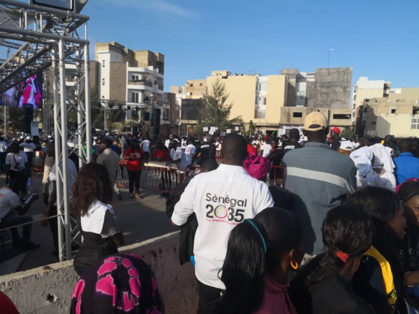 Les premières images de la mobilisation du ministre Mambaye Niang Les premières images de la mobilisation du ministre Mambaye Niang