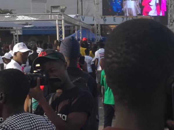 Les premières images de la mobilisation du ministre Mambaye Niang Les premières images de la mobilisation du ministre Mambaye Niang