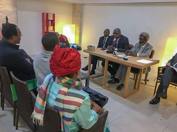 Soham Wardini appuie les avocats de Khalifa Sall pour vilipender Macky en France Soham Wardini appuie les avocats de Khalifa Sall pour vilipender Macky en France