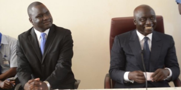 Déthié Fall aux côtés de son leader Idrissa Seck Déthié Fall aux côtés de son leader Idrissa Seck