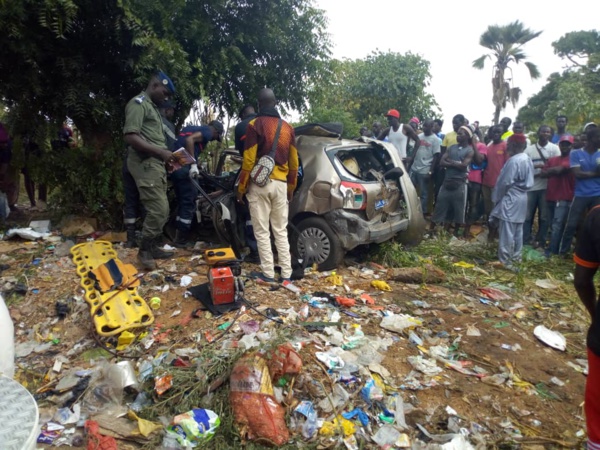 Urgent - Grave accident à Sebikotane