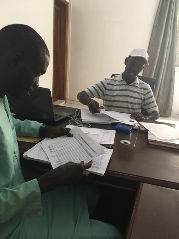 La coalition ADIANA  de thierno lo dépose un premier jet de 16.078 parrains pour Macky Sall