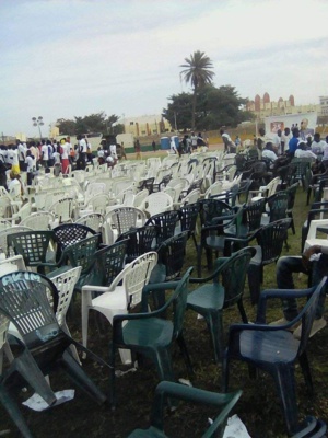 Fiasco de la mobilisation des jeunes de Benno (images)