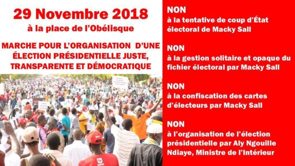 URGENT- L'opposition Sénégalaise descend dans la...rue