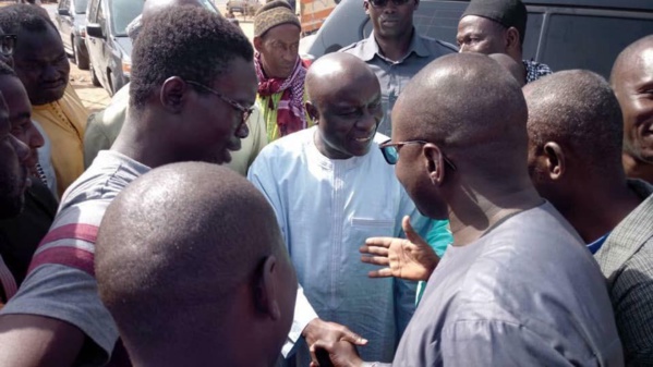 Les images de la tournée politique d'Idrissa Seck à Mbour