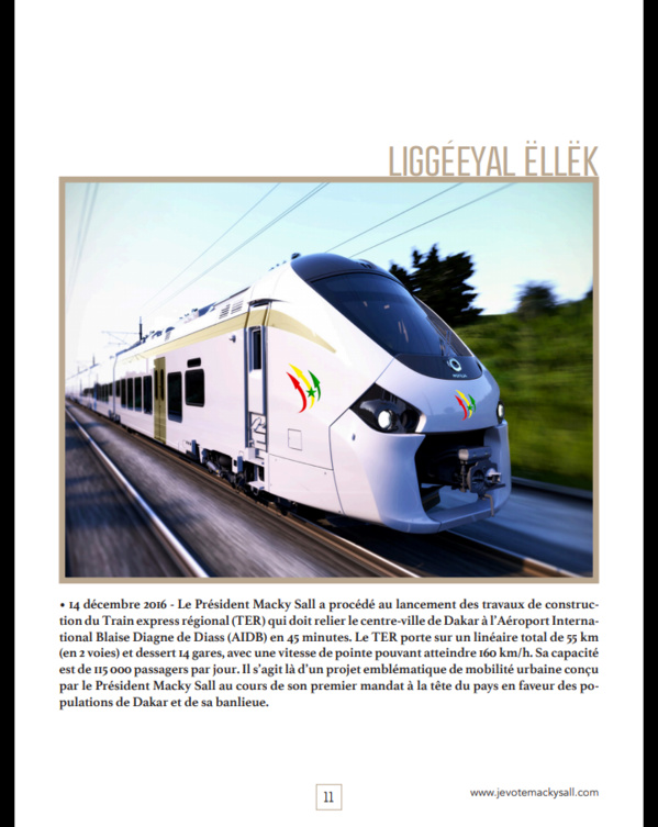 Après sa démonstration de force du week-end, voici le programme du candidat-sortant Macky Sall qui fera...mouche ! Après sa démonstration de force du week-end, voici le programme du candidat-sortant Macky Sall qui fera...mouche !