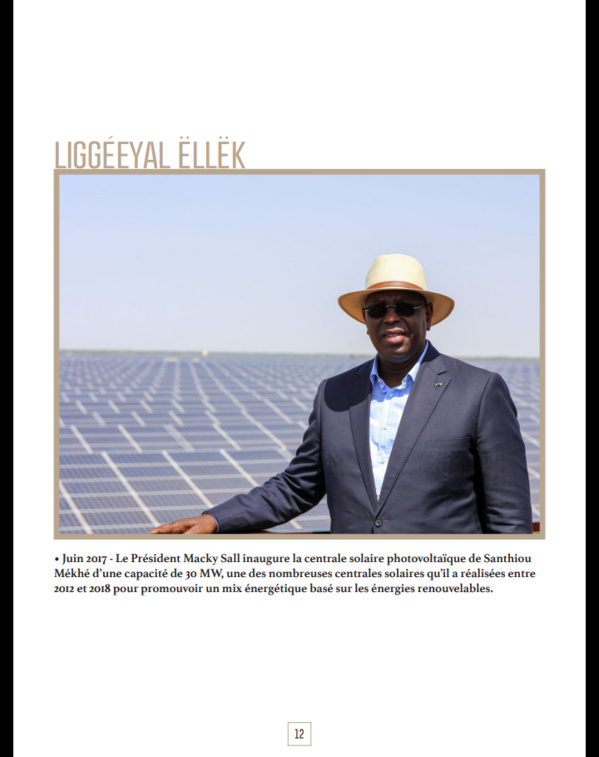 Après sa démonstration de force du week-end, voici le programme du candidat-sortant Macky Sall qui fera...mouche !