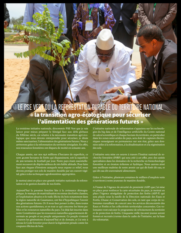 Après sa démonstration de force du week-end, voici le programme du candidat-sortant Macky Sall qui fera...mouche ! Après sa démonstration de force du week-end, voici le programme du candidat-sortant Macky Sall qui fera...mouche !