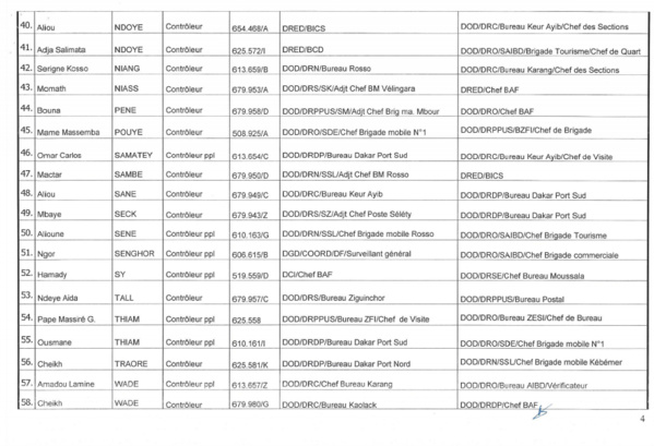 Le DG de la DOUANE secoue encore le cocotier ! (EXCLUSIVITE DAKARPOSTE) Le DG de la DOUANE secoue encore le cocotier ! (EXCLUSIVITE DAKARPOSTE)