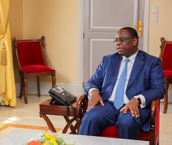 Un candidat de...l'opposition reçu par le Pr Macky Sall Un candidat de...l'opposition reçu par le Pr Macky Sall