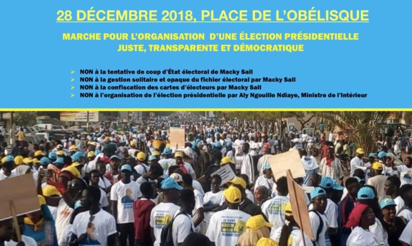 L'opposition Sénégalaise dans la rue vendredi prochain pour... L'opposition Sénégalaise dans la rue vendredi prochain pour...