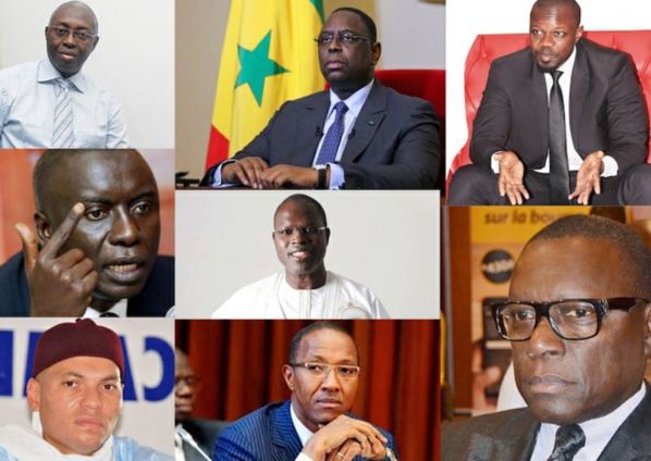 Présidentielle 2019 : La liste des 26 candidats face à Macky Sall Présidentielle 2019 : La liste des 26 candidats face à Macky Sall
