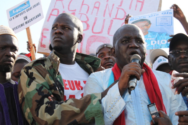 Oumar Sarr: « Cette manifestation est le dernier avertissement que nous lançons à Macky Sall »