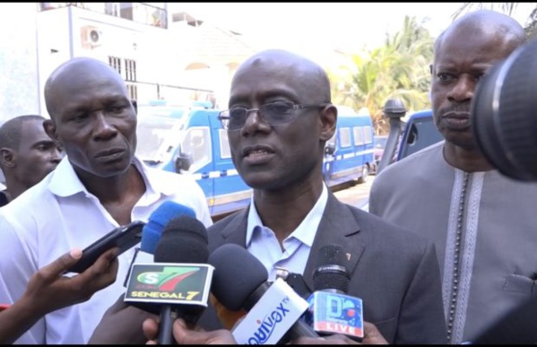 VENU DÉPOSER UN RECOURS, THIERNO ALASSANE SALL DRIBBLÉ PAR LES GREFFIERS