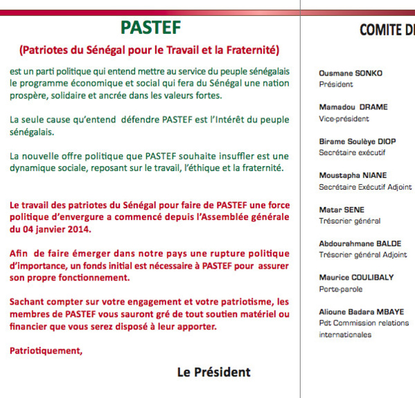 M. Sonko, je relève votre défi de prouver le mensonge et l'escroquerie ( Marvel )