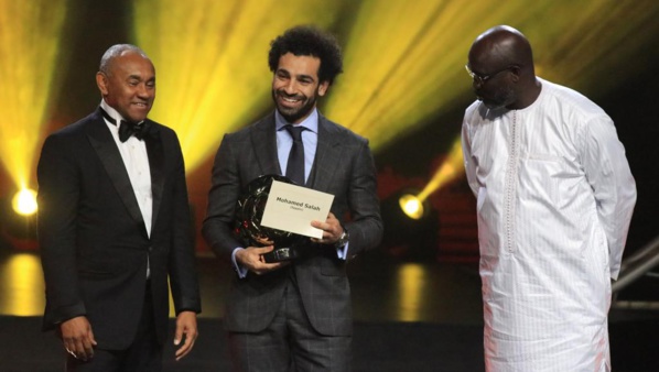  Mohamed Salah encore élu Joueur africain de l’année, pour 2018