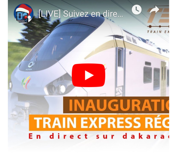 [LIVE] Suivez en direct la cérémonie de lancement du "TER"