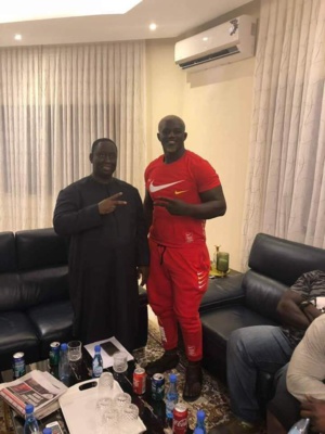 Balla Gaye 2 reçu par le maire de Guédiawaye, Aliou Sall