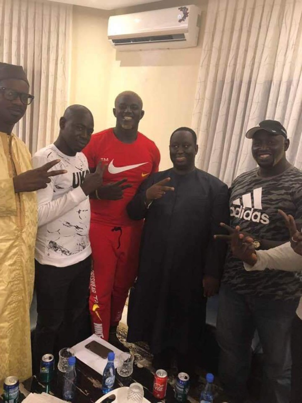 Balla Gaye 2 reçu par le maire de Guédiawaye, Aliou Sall