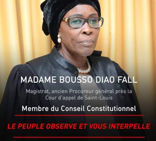 A Mme Bousso Diao Fall...