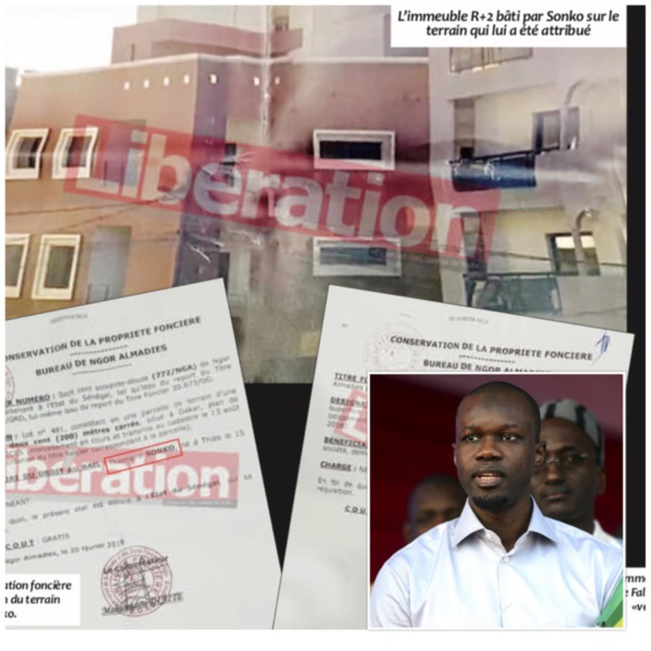 TRANSACTION AVEC LA FILLE D’UN TÉMOIN DE... L’AFFAIRE TAHIBOU NDIAYE : Les petites combines immobilières d’Ousmane Sonko